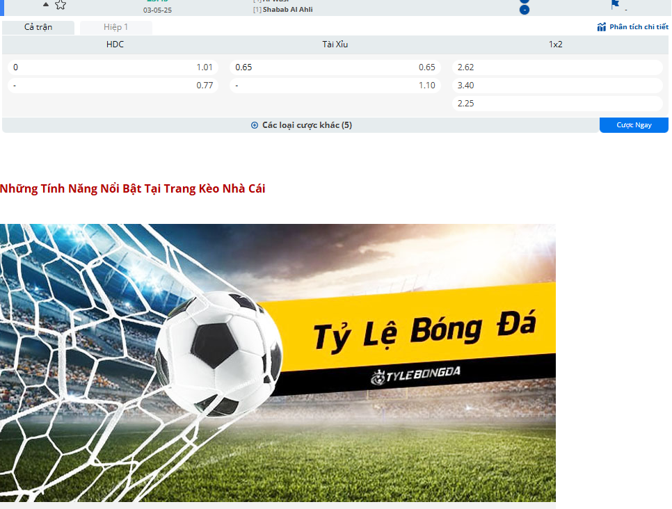 Giới thiệu trang Kèo Nhà Cái